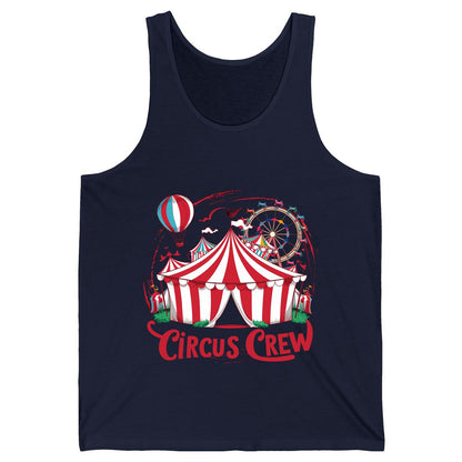 Circus Crew circus Tank Top Navy product mockup