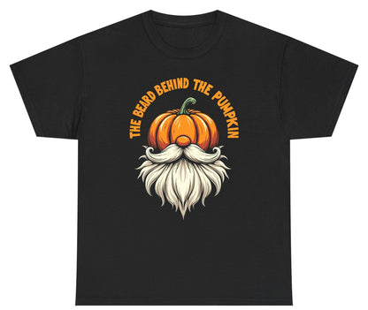 The Beard Behind the Pumpkin Halloween gnome Youth T-Shirt Black product mockup
