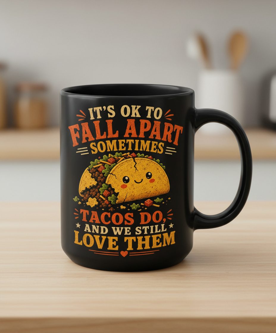 AND WE STILL LOVE THEM Black Mug - product mockup - Black