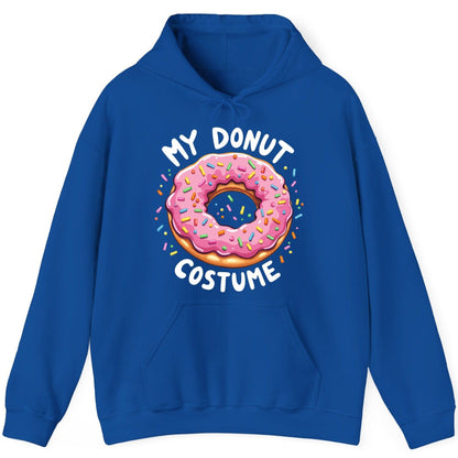 My Donut Costume donut Hoodie Royal product mockup