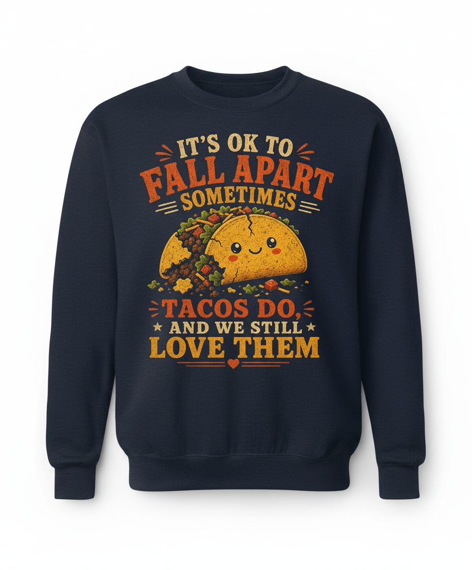 AND WE STILL LOVE THEM Sweatshirt - product mockup - Navy