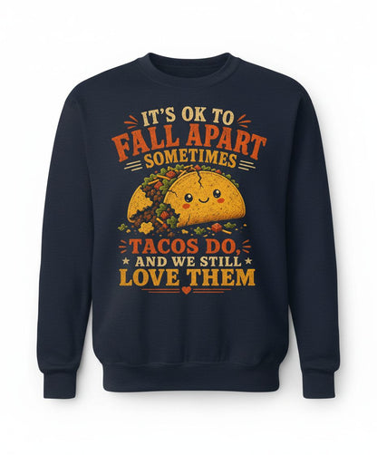 AND WE STILL LOVE THEM Sweatshirt - product mockup - Navy