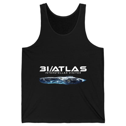 31 Atlas Interstellar Visitor sci-fi spaceship Tank Top Black product mockup