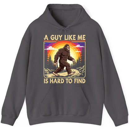 A Guy Like Me Is Hard to Find bigfoot Hoodie Charcoal product mockup