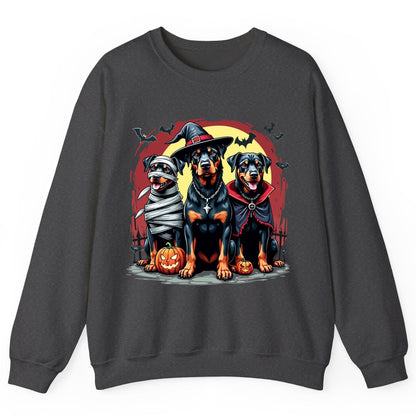 Rottweiler Halloween Costumes rottweiler Sweatshirt Dark Heather product mockup