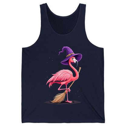 Witch Flamingo flamingo Tank Top Navy product mockup