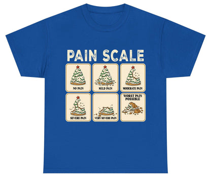 Pain Scale Christmas cookie pain scale Youth T-Shirt Royal product mockup