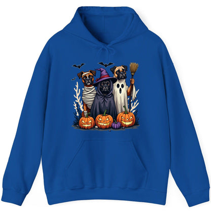 Halloween Dogs in Costume Halloween dogs Hoodie Royal product mockup