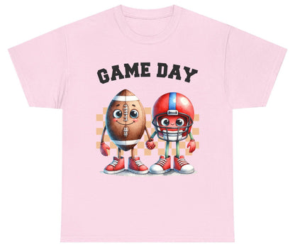 Game Day american football Youth T-Shirt Light Pink product mockup