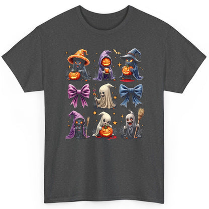 Spooky Cute Halloween Characters Halloween characters T-Shirt Dark Heather product mockup