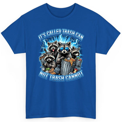 It's Called Trash Can Not Trash Cannot raccoons T-Shirt Royal product mockup