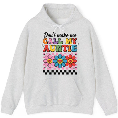 Call My Auntie family humor Hoodie Ash product mockup