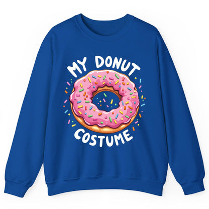 My Donut Costume donut Sweatshirt Royal product mockup