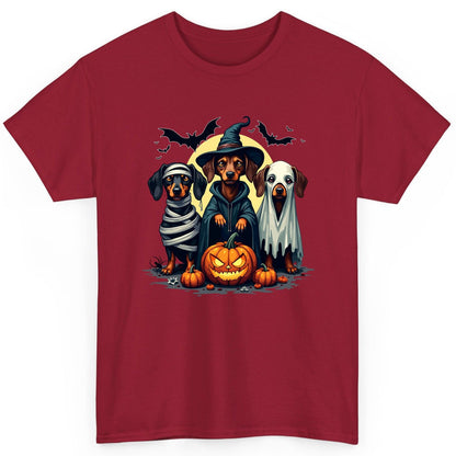 Dachshund Halloween Costumes dachshunds T-Shirt Cardinal Red product mockup
