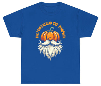 The Beard Behind the Pumpkin Halloween gnome Youth T-Shirt Royal product mockup