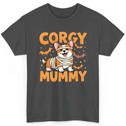 Corgy Mummy corgi T-Shirt Dark Heather product mockup