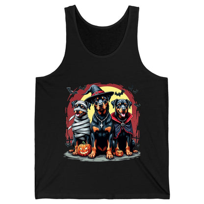 Rottweiler Halloween Costumes rottweiler Tank Top Black product mockup