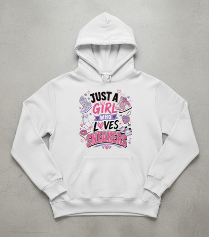 Sneakers Sneaker Collectors Hoodie - product mockup - White