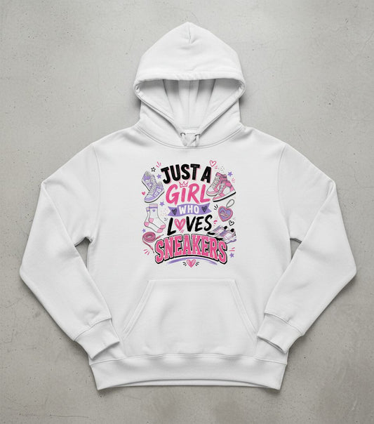 Sneakers Sneaker Collectors Hoodie - product mockup - White