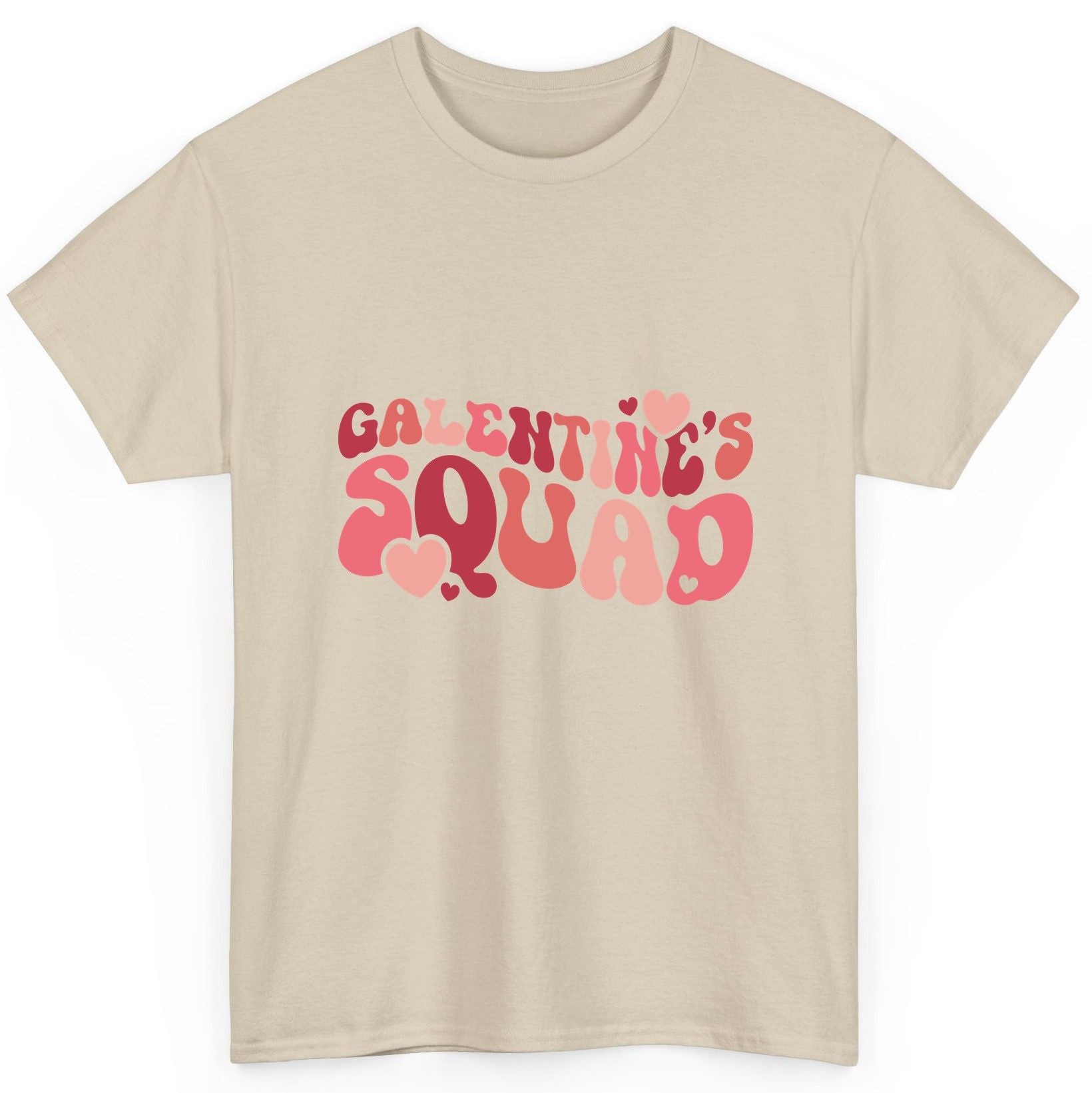 Galentine's Squad galentine's day T-Shirt Sand product mockup
