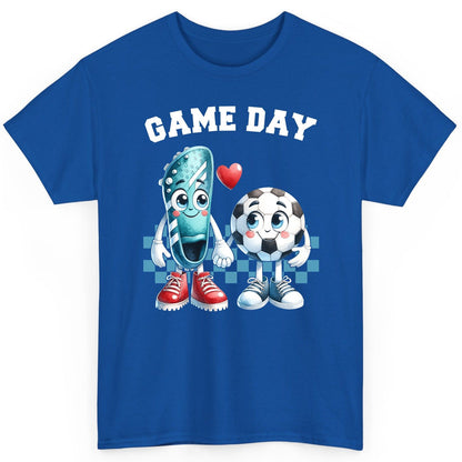 Game Day soccer T-Shirt Royal product mockup