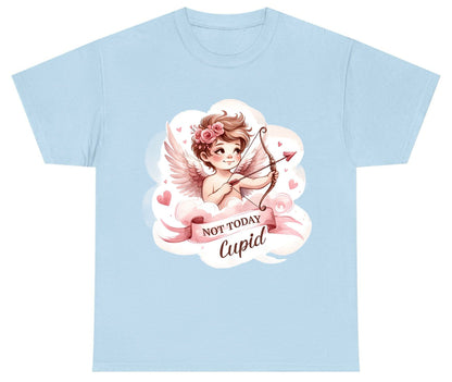 Not Today Cupid cupid Youth T-Shirt Light Blue product mockup