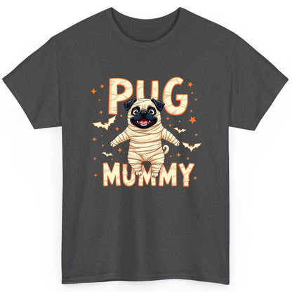 Pug Mummy pug T-Shirt Dark Heather product mockup