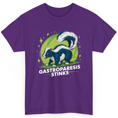 Gastroparesis Stinks gastroparesis awareness T-Shirt Purple product mockup