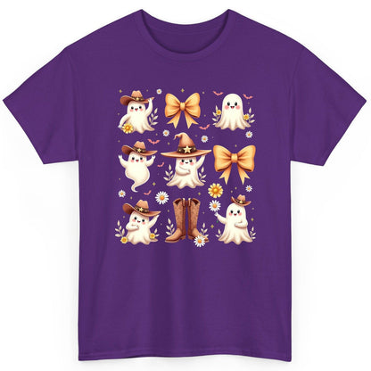 Boo Haw Cute Ghost cute ghost T-Shirt Purple product mockup