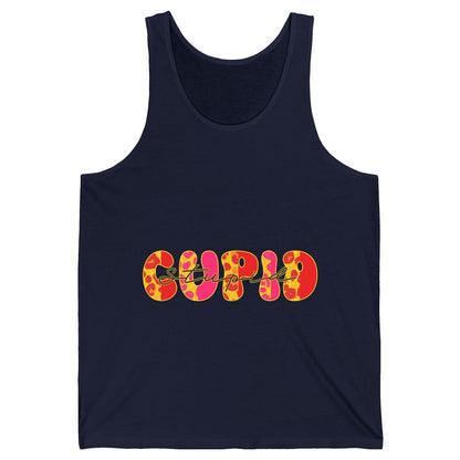 Stupid Cupid anti-Valentine's Day Tank Top Navy product mockup