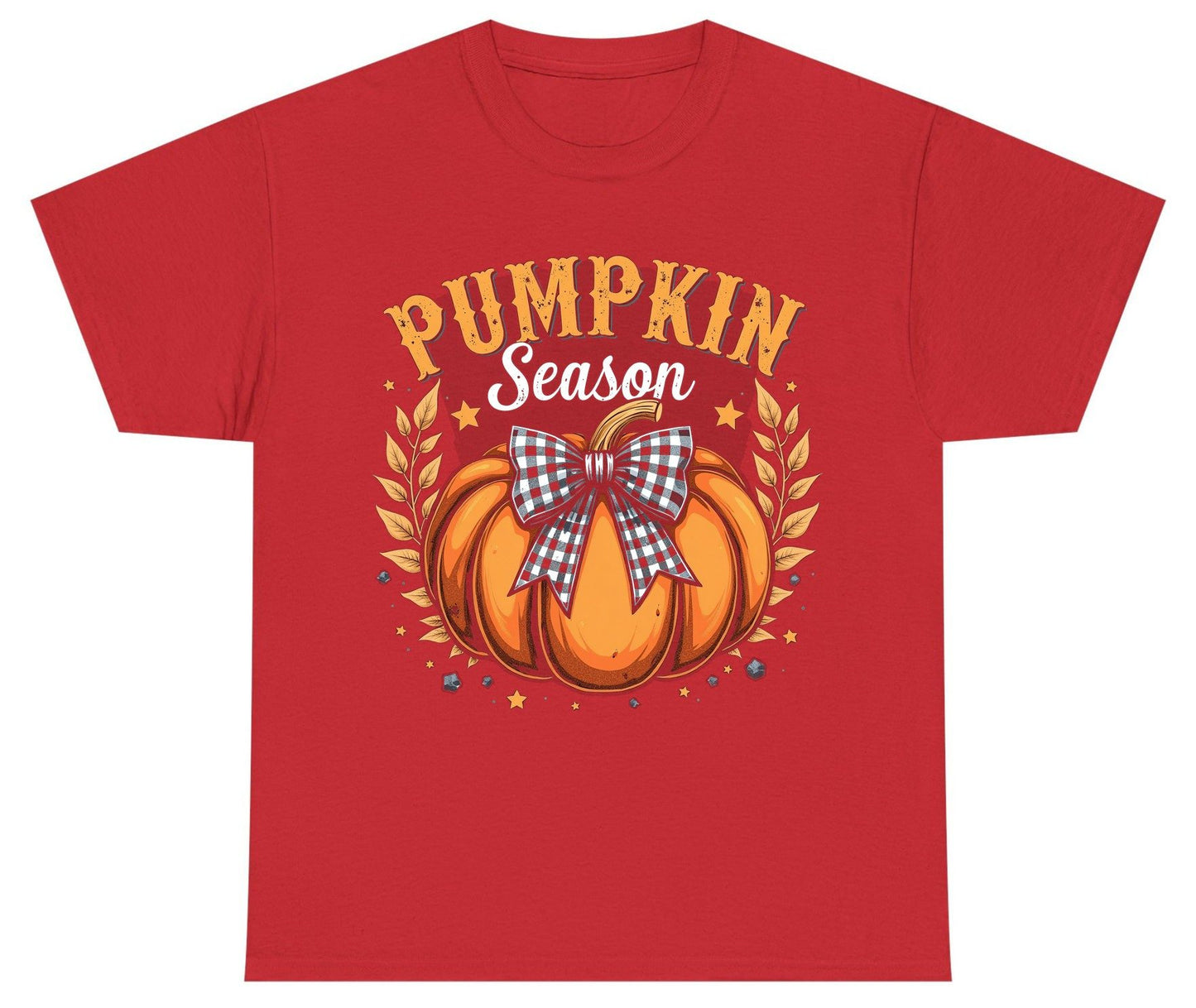 Pumpkin Season fall Youth T-Shirt Red product mockup