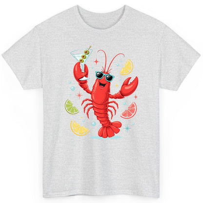 Cartoon Lobster Party lobster T-Shirt Ash product mockup