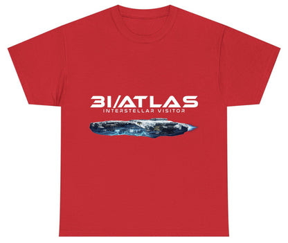 31 Atlas Interstellar Visitor sci-fi spaceship Youth T-Shirt Red product mockup