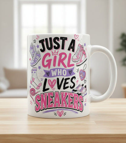 Sneakers Sneaker Collectors White Mug - product mockup - White
