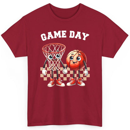 Game Day basketball T-Shirt Cardinal Red product mockup