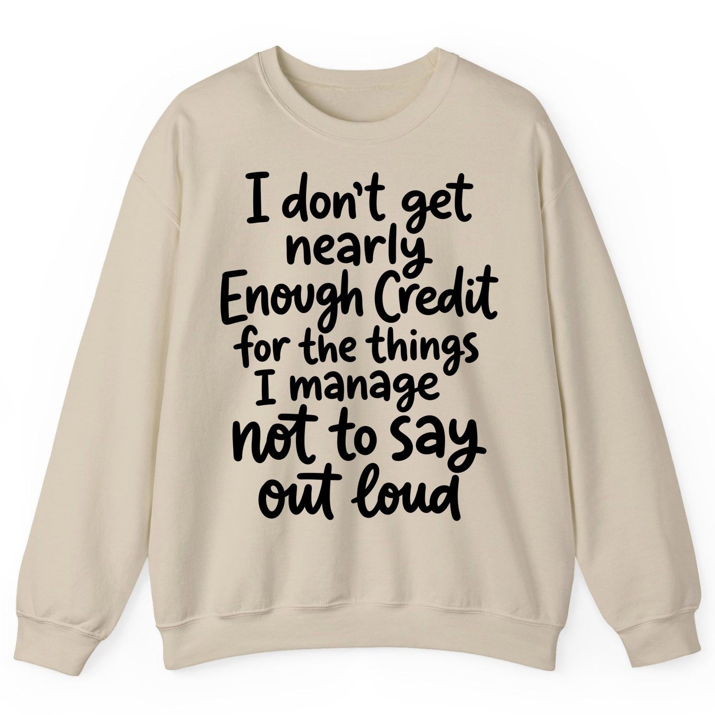 Abstract Scattered Seeds Pattern abstract pattern Sweatshirt Sand product mockup