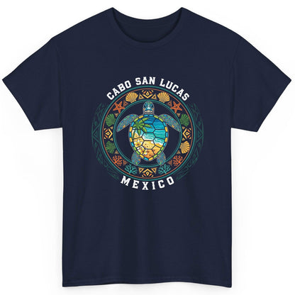 Cabo San Lucas Mexico sea turtle T-Shirt Navy product mockup