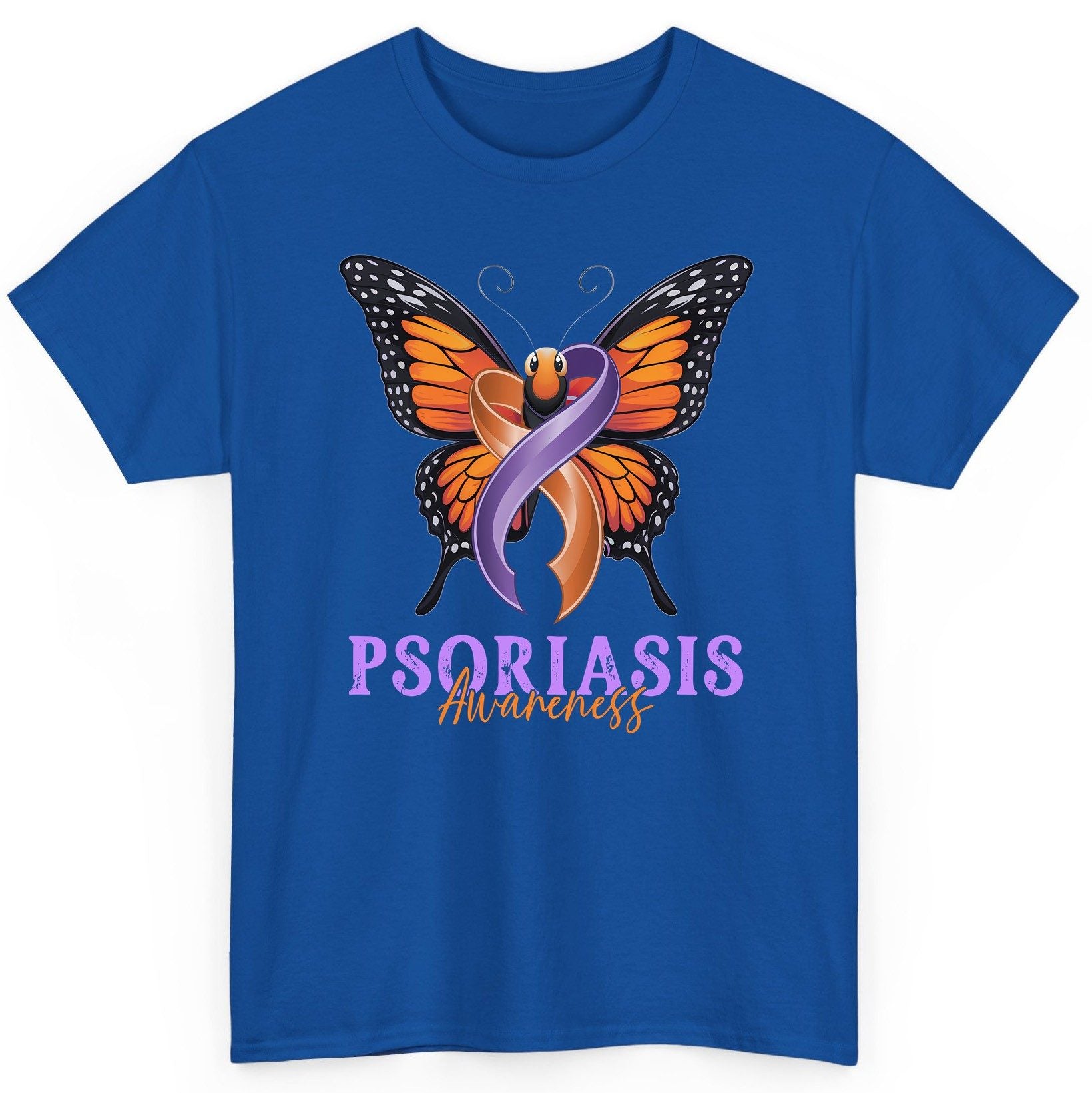 Psoriasis Awareness psoriasis awareness T-Shirt Royal product mockup