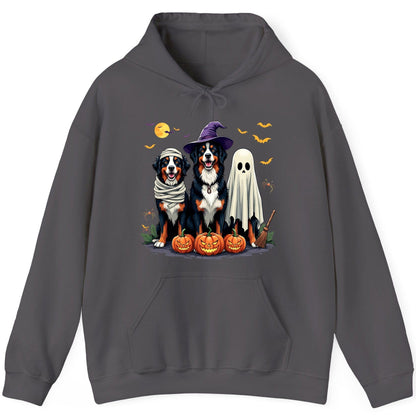 Halloween Bernese Mountain Dogs bernese mountain dog Hoodie Charcoal product mockup