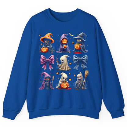 Spooky Cute Halloween Characters Halloween characters Sweatshirt Royal product mockup