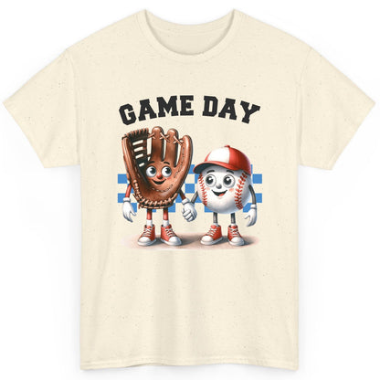 Game Day baseball T-Shirt Natural product mockup