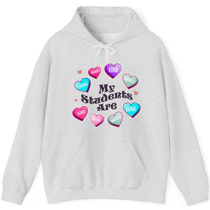 My Students Are teacher appreciation Hoodie Ash product mockup