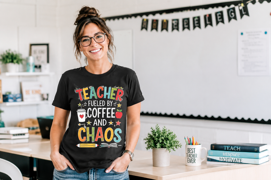 Funny teacher graphic shirts for educators